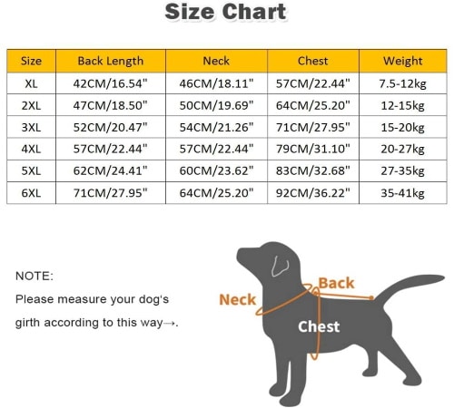 Veste chien avec harnais de sécurité pour promenade, de XL à 5XL voir 6XL, grands animaux de compagnie possible, niveau cou, dos, poitrine