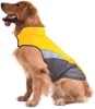 Vêtement chien pas cher imperméable taille S, M, L, XL, XXL et 3XL type réfléchissant pour sécurité animal extérieur promenade, avec coupe-vent